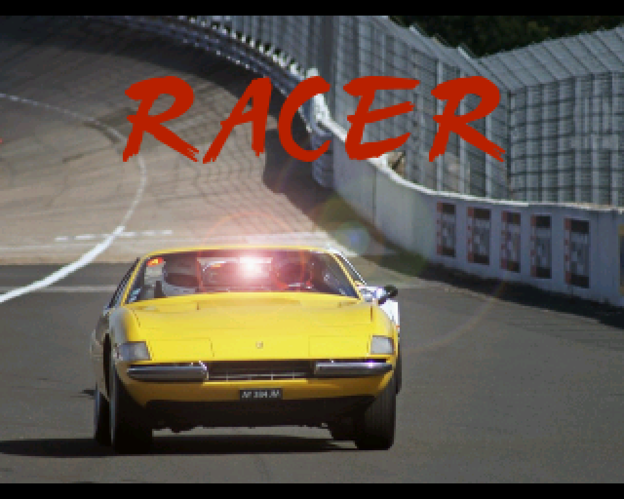 Racer auf dem Atari Falcon 030 (Titelbild)